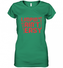Funny Limping Ain't Easy Crutches Broken Leg Recovery Gift Women's V-Neck T-Shirt Women's V-Neck T-Shirt - Nice-Tshirts4u
