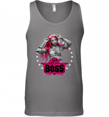WWE Sasha Banks Pink Hair with Logo Men's Tank Top Men's Tank Top - Nice-Tshirts4u