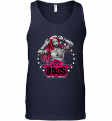 WWE Sasha Banks Pink Hair with Logo Men's Tank Top Men's Tank Top - Nice-Tshirts4u