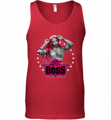 WWE Sasha Banks Pink Hair with Logo Men's Tank Top Men's Tank Top - Nice-Tshirts4u