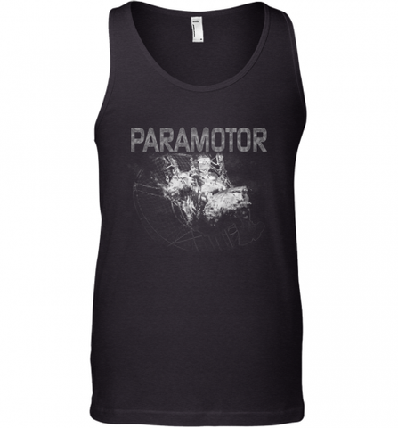 Paramotor Shirt PPG Powered Paraglider Men's Tank Top Men's Tank Top / Black / XS Men's Tank Top - Nice-Tshirts4u