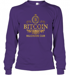 Bitcoin Billionaire Long Sleeve T-Shirt Long Sleeve T-Shirt - Nice-Tshirts4u
