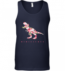 Cute Mimisaurus Tshirt with Floral Dinosaur for Men's Tank Top Men's Tank Top - Nice-Tshirts4u