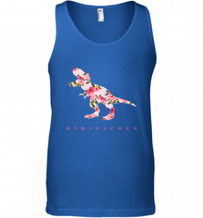 Cute Mimisaurus Tshirt with Floral Dinosaur for Men's Tank Top Men's Tank Top - Nice-Tshirts4u