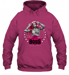 WWE Sasha Banks Pink Hair with Logo Hooded Sweatshirt Hooded Sweatshirt - Nice-Tshirts4u