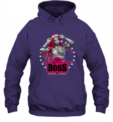 WWE Sasha Banks Pink Hair with Logo Hooded Sweatshirt Hooded Sweatshirt - Nice-Tshirts4u