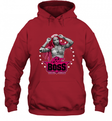 WWE Sasha Banks Pink Hair with Logo Hooded Sweatshirt Hooded Sweatshirt - Nice-Tshirts4u
