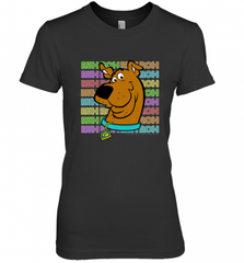 Kids Scooby Doo Ruh Roh Neon Text Stack Women's Premium T-Shirt Women's Premium T-Shirt - Nice-Tshirts4u