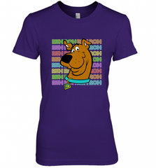 Kids Scooby Doo Ruh Roh Neon Text Stack Women's Premium T-Shirt Women's Premium T-Shirt - Nice-Tshirts4u