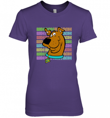 Kids Scooby Doo Ruh Roh Neon Text Stack Women's Premium T-Shirt Women's Premium T-Shirt - Nice-Tshirts4u