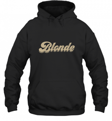 Blonde Hair Color Retro Babe Hooded Sweatshirt Hooded Sweatshirt - Nice-Tshirts4u