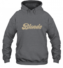 Blonde Hair Color Retro Babe Hooded Sweatshirt Hooded Sweatshirt - Nice-Tshirts4u
