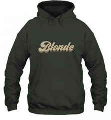 Blonde Hair Color Retro Babe Hooded Sweatshirt Hooded Sweatshirt - Nice-Tshirts4u