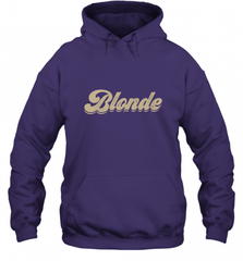 Blonde Hair Color Retro Babe Hooded Sweatshirt Hooded Sweatshirt - Nice-Tshirts4u
