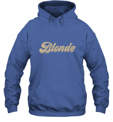 Blonde Hair Color Retro Babe Hooded Sweatshirt Hooded Sweatshirt - Nice-Tshirts4u