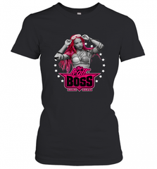 WWE Sasha Banks Pink Hair with Logo Women's T-Shirt Women's T-Shirt - Nice-Tshirts4u