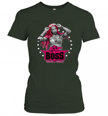 WWE Sasha Banks Pink Hair with Logo Women's T-Shirt Women's T-Shirt - Nice-Tshirts4u