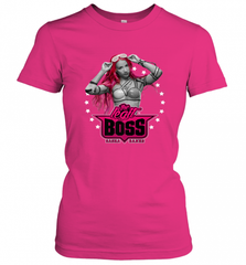 WWE Sasha Banks Pink Hair with Logo Women's T-Shirt Women's T-Shirt - Nice-Tshirts4u