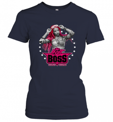 WWE Sasha Banks Pink Hair with Logo Women's T-Shirt Women's T-Shirt - Nice-Tshirts4u