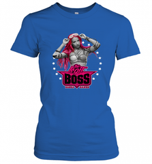 WWE Sasha Banks Pink Hair with Logo Women's T-Shirt Women's T-Shirt - Nice-Tshirts4u