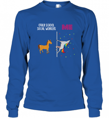 School Social Worker Unicorn Others You Long Sleeve T-Shirt Long Sleeve T-Shirt - Nice-Tshirts4u