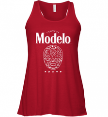 Modelo Lucha Libre Women's Racerback Tank Women's Racerback Tank - Nice-Tshirts4u