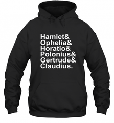 Funny Shakespeare Hamlet Ophelia Literary Gift Hooded Sweatshirt Hooded Sweatshirt - Nice-Tshirts4u