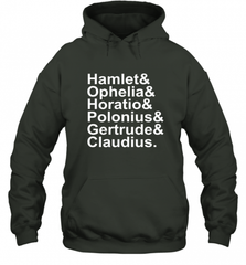 Funny Shakespeare Hamlet Ophelia Literary Gift Hooded Sweatshirt Hooded Sweatshirt - Nice-Tshirts4u