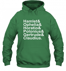 Funny Shakespeare Hamlet Ophelia Literary Gift Hooded Sweatshirt Hooded Sweatshirt - Nice-Tshirts4u