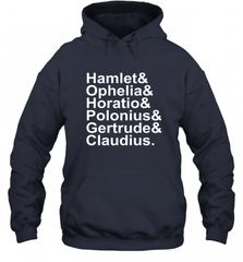 Funny Shakespeare Hamlet Ophelia Literary Gift Hooded Sweatshirt Hooded Sweatshirt - Nice-Tshirts4u