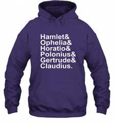 Funny Shakespeare Hamlet Ophelia Literary Gift Hooded Sweatshirt Hooded Sweatshirt - Nice-Tshirts4u