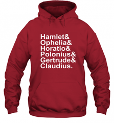 Funny Shakespeare Hamlet Ophelia Literary Gift Hooded Sweatshirt Hooded Sweatshirt - Nice-Tshirts4u