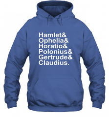 Funny Shakespeare Hamlet Ophelia Literary Gift Hooded Sweatshirt Hooded Sweatshirt - Nice-Tshirts4u