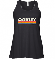 Vintage 70s 80s Style Oakley CA Women's Racerback Tank