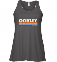 Vintage 70s 80s Style Oakley CA Women's Racerback Tank Women's Racerback Tank - Nice-Tshirts4u