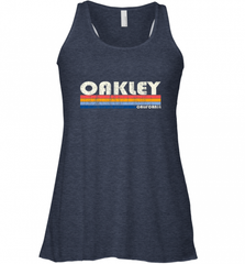 Vintage 70s 80s Style Oakley CA Women's Racerback Tank Women's Racerback Tank - Nice-Tshirts4u