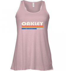 Vintage 70s 80s Style Oakley CA Women's Racerback Tank Women's Racerback Tank - Nice-Tshirts4u