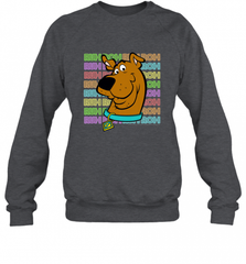 Kids Scooby Doo Ruh Roh Neon Text Stack Crewneck Sweatshirt Crewneck Sweatshirt - Nice-Tshirts4u