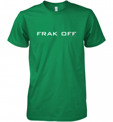 Battlestar Galactica Frak Off Official Tee Men's Premium T-Shirt Men's Premium T-Shirt - Nice-Tshirts4u