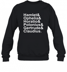 Funny Shakespeare Hamlet Ophelia Literary Gift Crewneck Sweatshirt Crewneck Sweatshirt - Nice-Tshirts4u