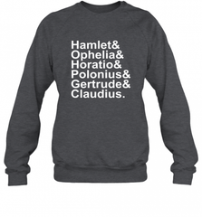 Funny Shakespeare Hamlet Ophelia Literary Gift Crewneck Sweatshirt Crewneck Sweatshirt - Nice-Tshirts4u