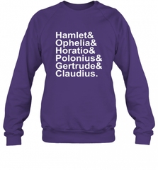 Funny Shakespeare Hamlet Ophelia Literary Gift Crewneck Sweatshirt Crewneck Sweatshirt - Nice-Tshirts4u