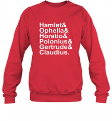 Funny Shakespeare Hamlet Ophelia Literary Gift Crewneck Sweatshirt Crewneck Sweatshirt - Nice-Tshirts4u