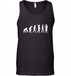 Evolution bagpipe player Men's Tank Top