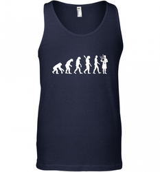 Evolution bagpipe player Men's Tank Top