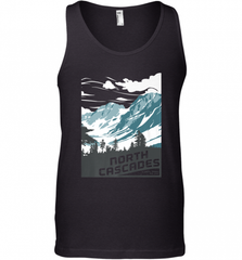 North Cascades National Park Washington Vintage Gift Men's Tank Top Men's Tank Top - Nice-Tshirts4u