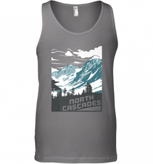 North Cascades National Park Washington Vintage Gift Men's Tank Top Men's Tank Top - Nice-Tshirts4u