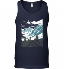 North Cascades National Park Washington Vintage Gift Men's Tank Top Men's Tank Top - Nice-Tshirts4u