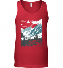 North Cascades National Park Washington Vintage Gift Men's Tank Top Men's Tank Top - Nice-Tshirts4u