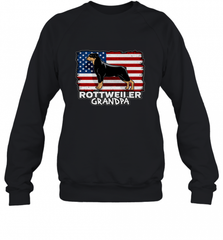 Mens Rottweiler Grandpa Crewneck Sweatshirt Crewneck Sweatshirt - Nice-Tshirts4u